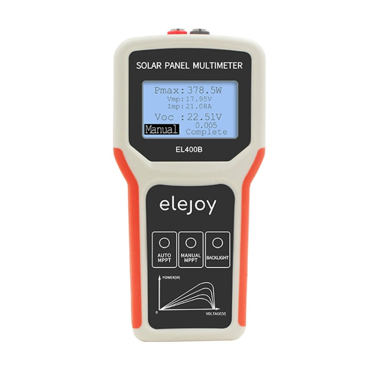 elejoy MPPT pannello solare fotovoltaico multimetro, EL400B elejoy MPPT pannello solare fotovoltaico multimetro, EL400B